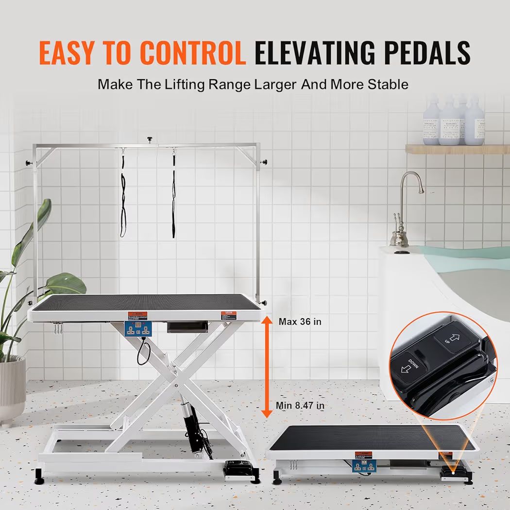 Mesa de Grooming Electrica 50"